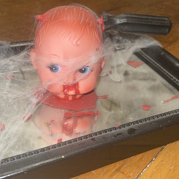 Handmade Heavy Duty Goth Halloween Decoration - Picture 3 of 13